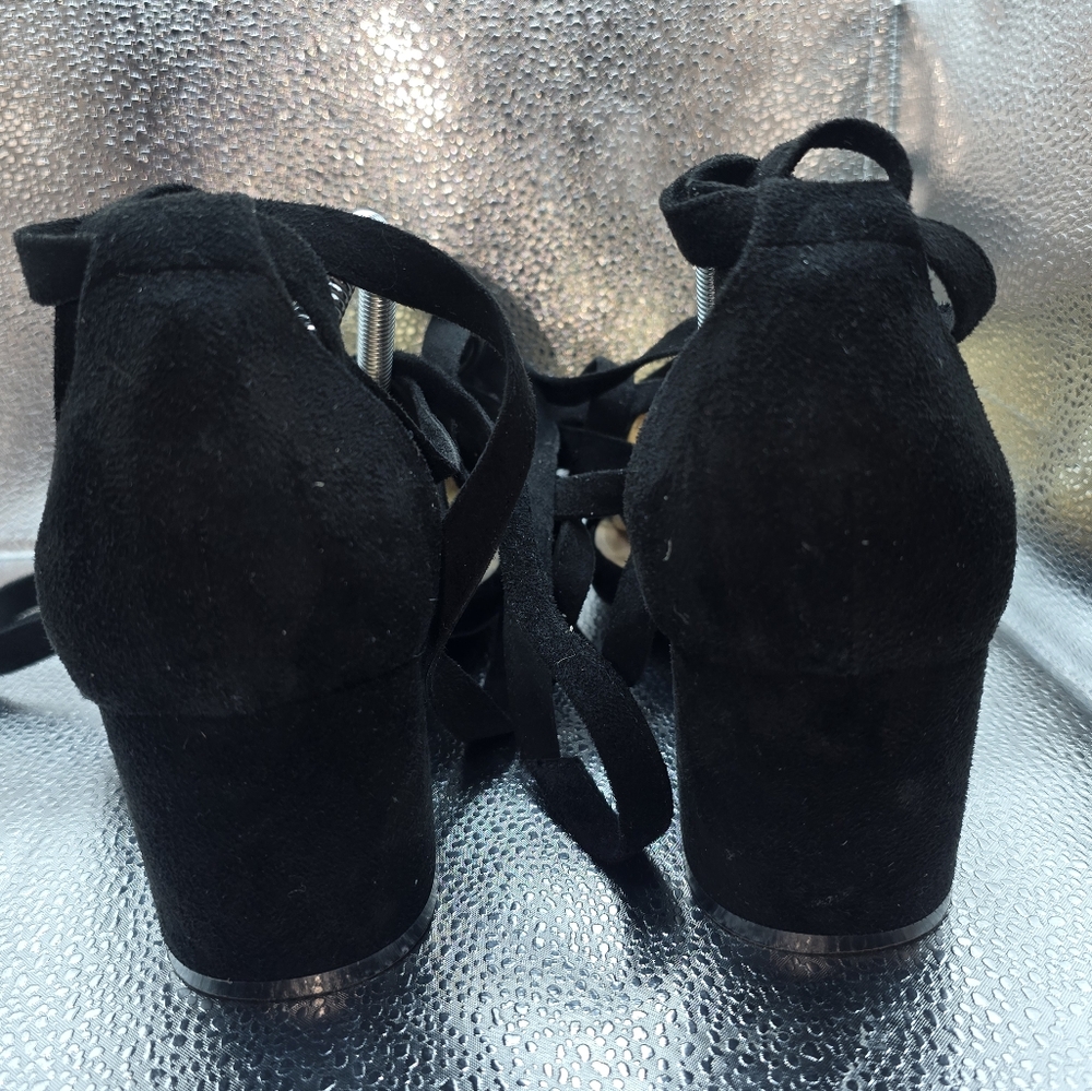 Torrid Ankle Wrap Block Heel Sandals Size 10 Wide… - image 6